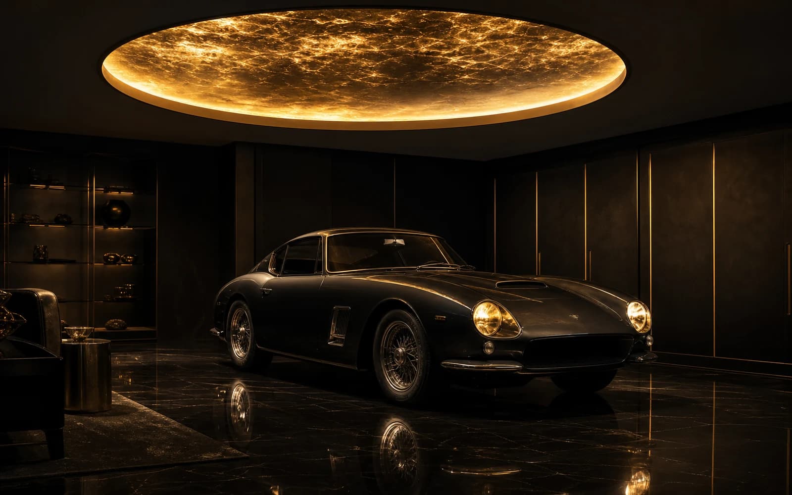 Gold Rush Garage cinematic luxury collection cover