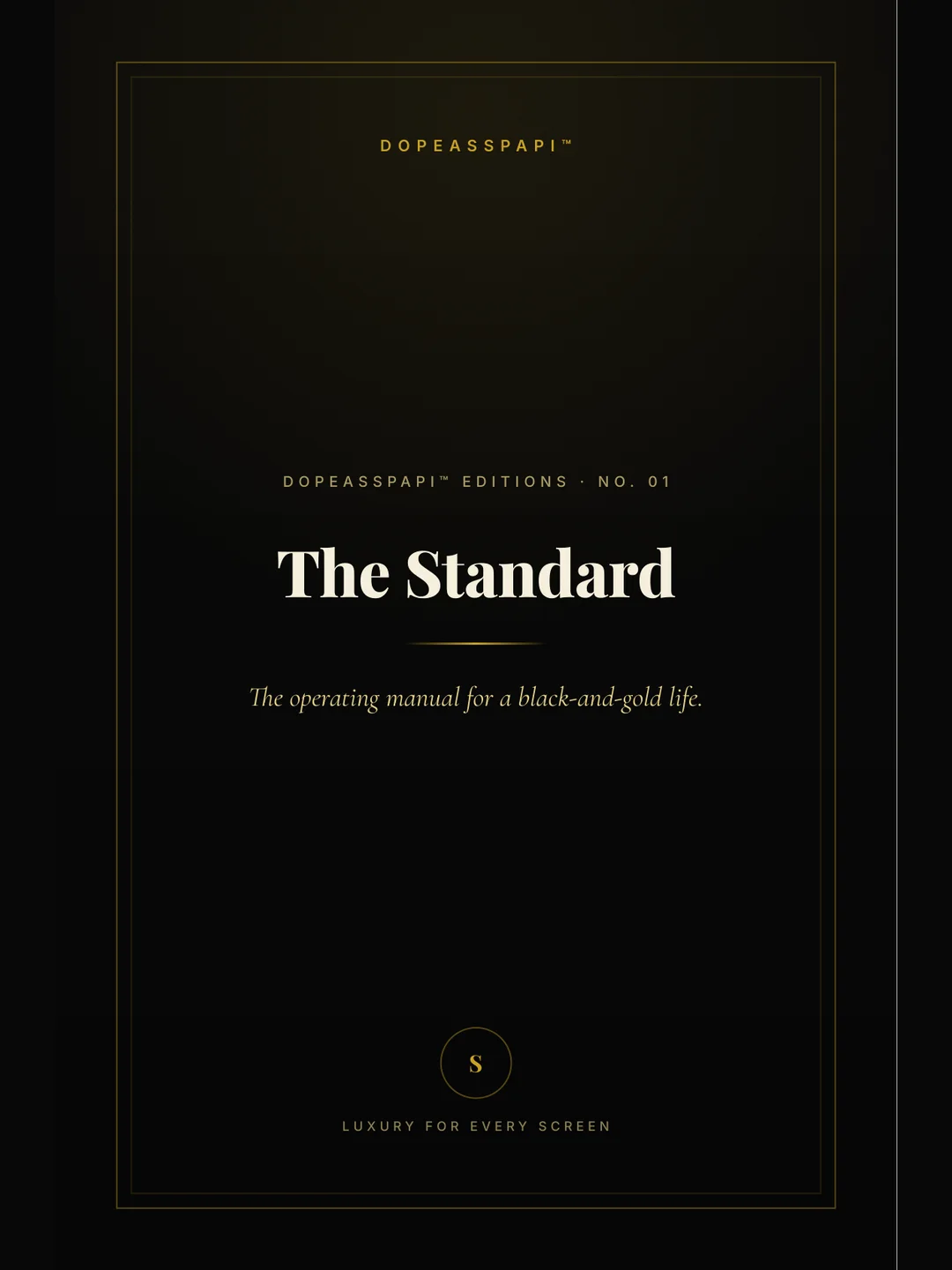 The Standard — cover