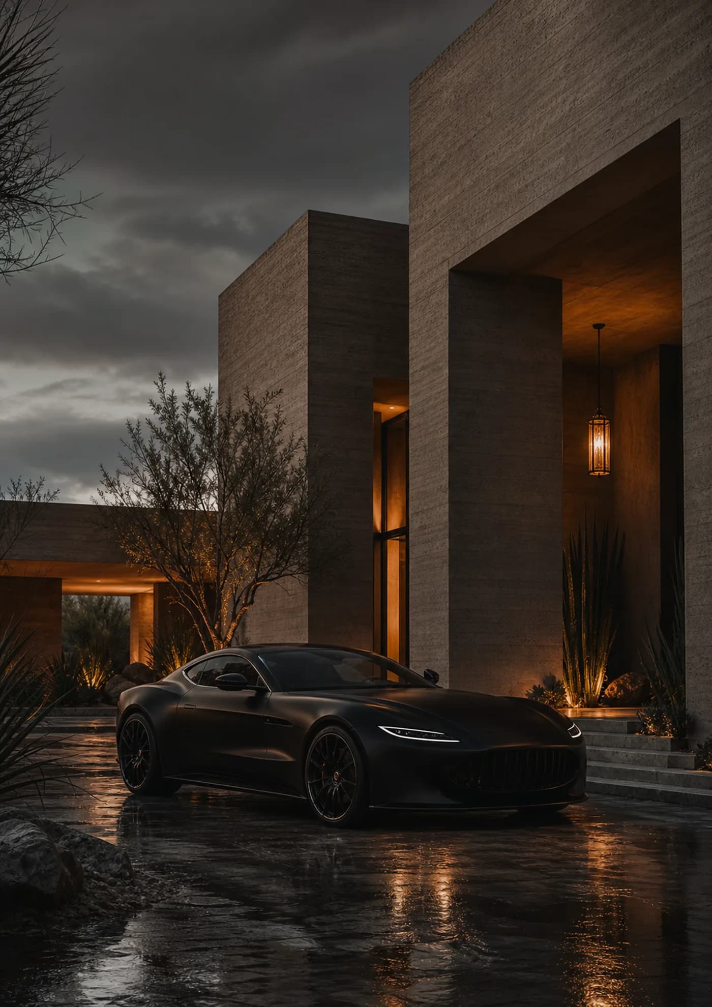 Desert Courtyard — fine-art print