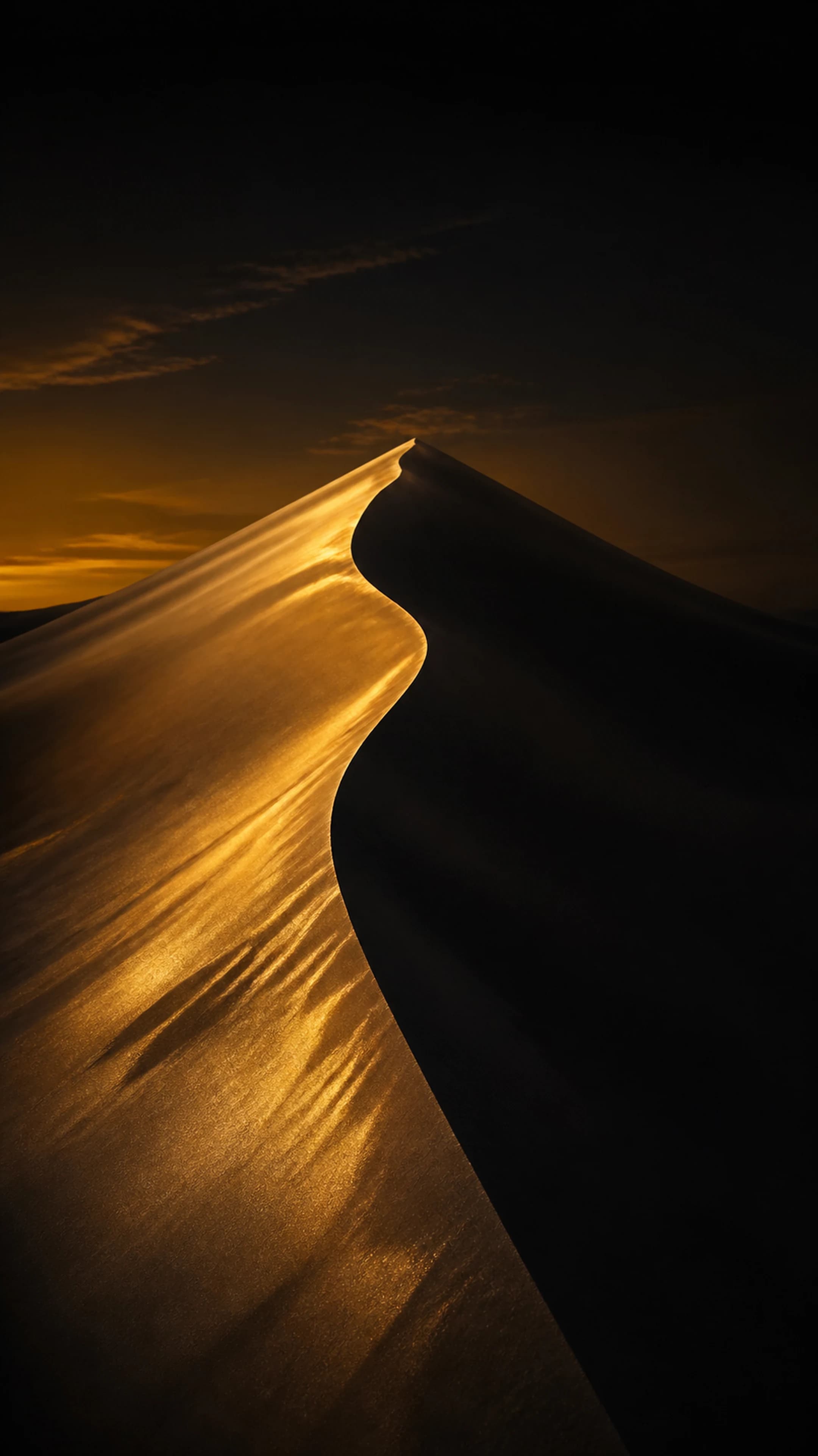 Dune at Dusk — original mobile artwork from the Dubai After Dark collection