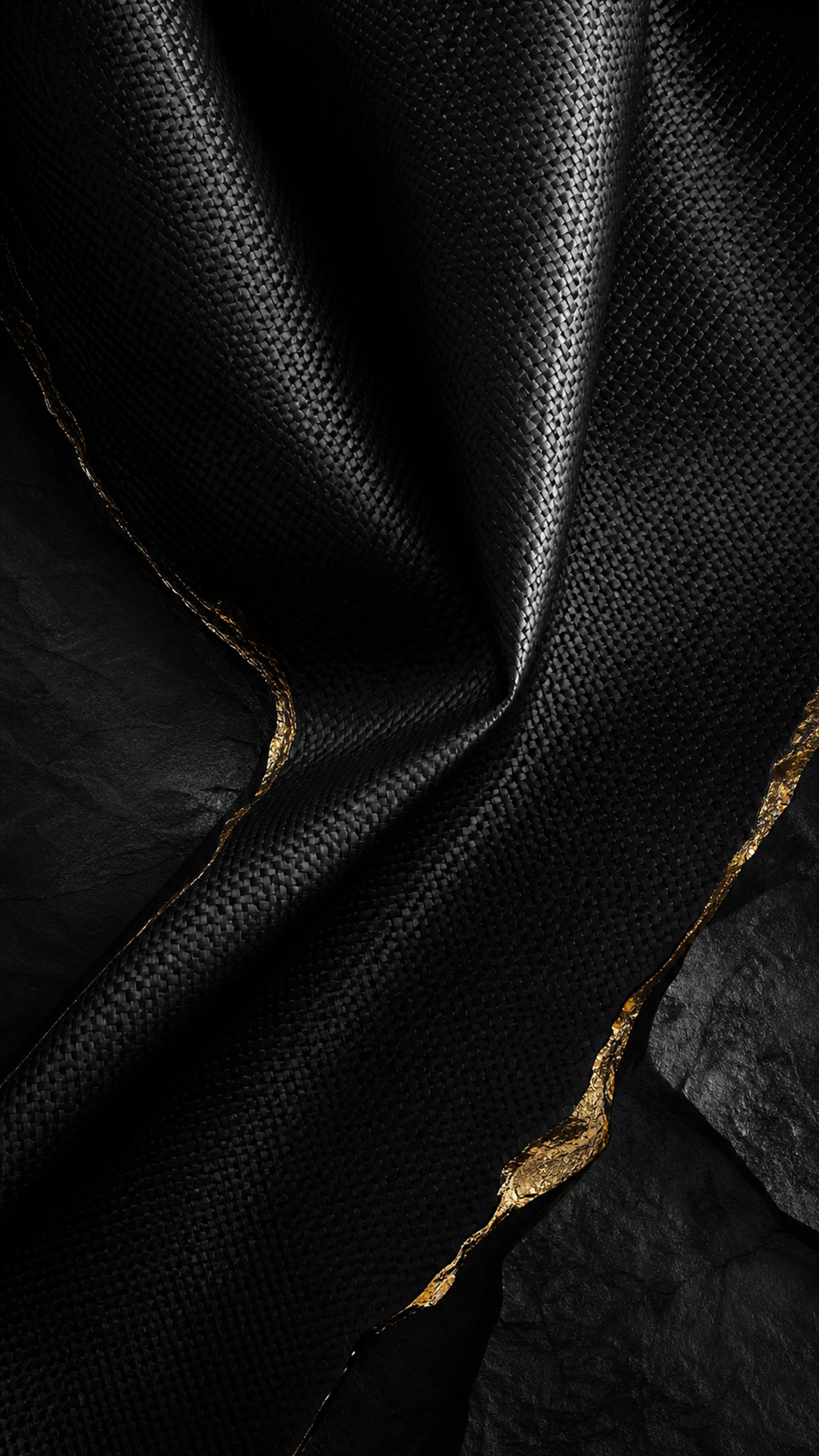 Matte Weave — original mobile artwork from the Carbon Dreams collection