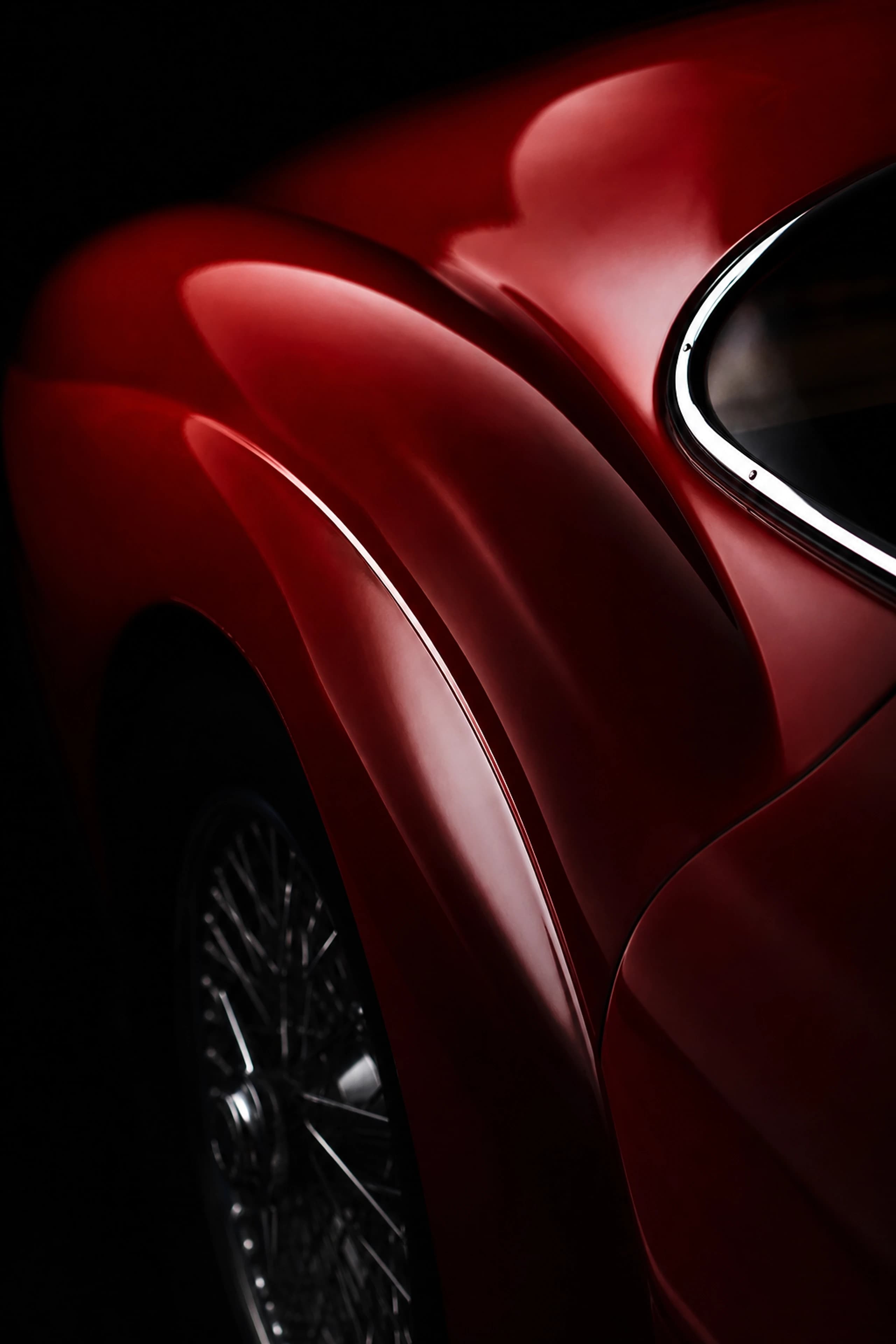 Rosso Detail — original mobile artwork from the Italian Legends collection