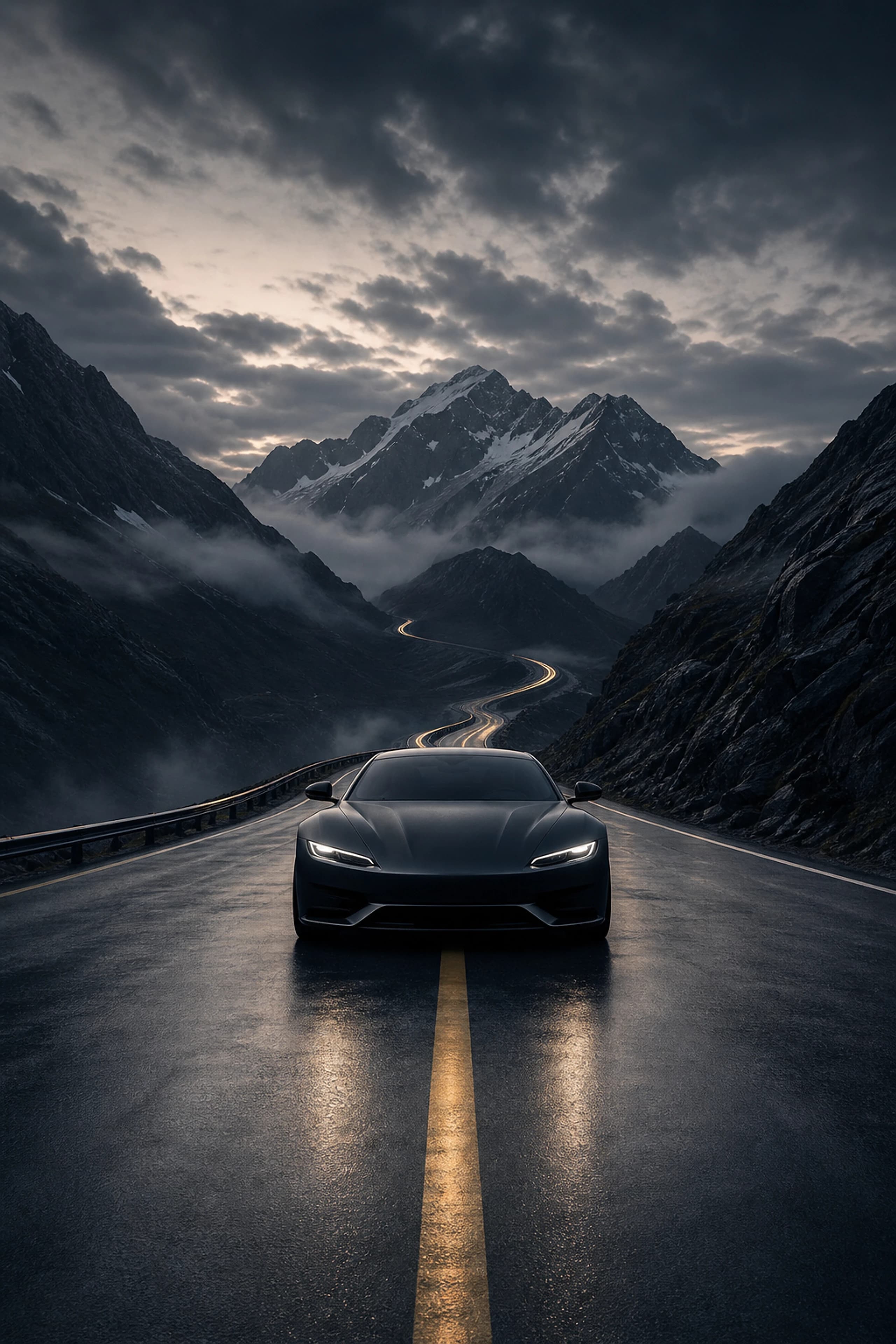 The Pass — original mobile artwork from the Executive Drive collection