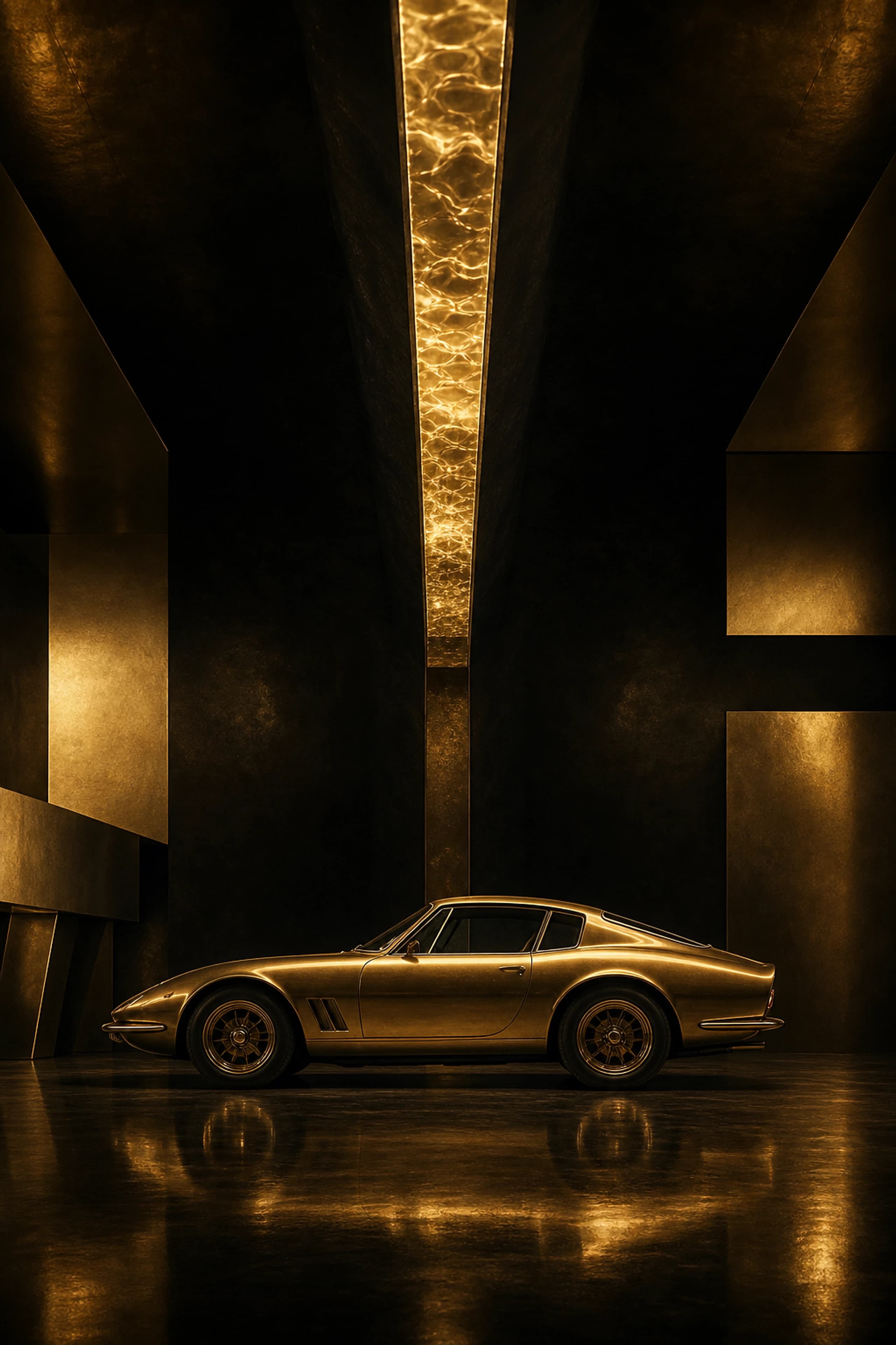 Bullion Bay — original mobile artwork from the Gold Rush Garage collection